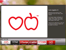 Tablet Screenshot of loveapples.co.nz